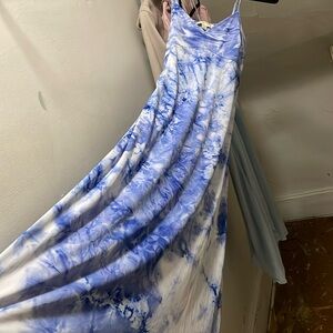Michael Kors Long Summer tie die Dress